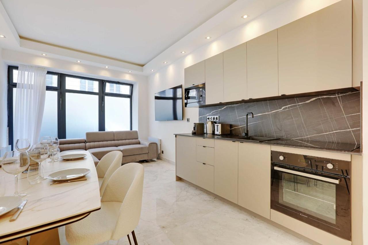 Ferienwohnung Beautiful 1Br6P - Montorgueil Rdc Paris Exterior foto